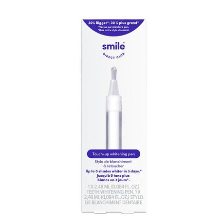 Stylo pour retouches de blanchiment des dents SmileDirectClub de 2,5 ml