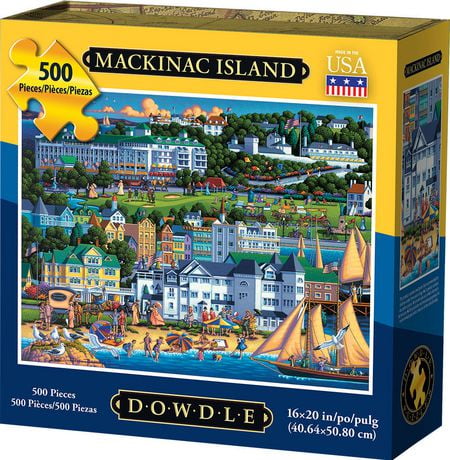 Dowdle Jigsaw Puzzle - Mackinac Island - 500 Piece | Walmart Canada