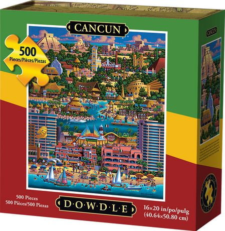 Dowdle Jigsaw Puzzle - Cancun - 500 Piece - Walmart.ca