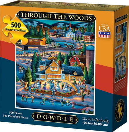 Dowdle Jigsaw Puzzle - through The Woods - 500 Piece | Walmart Canada