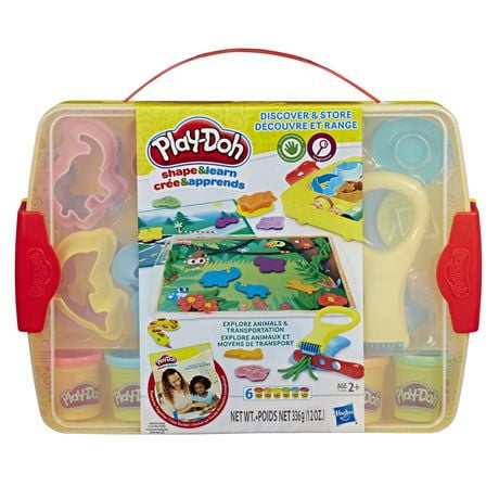 Play-Doh Shape And Learn Discover And Store, Ages 2 and up