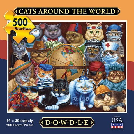 cats of the world puzzle