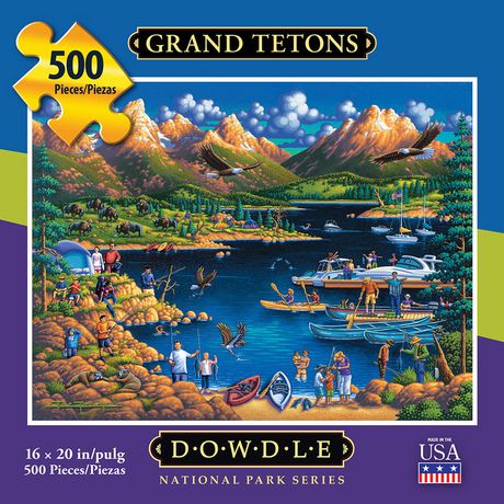 Dowdle Jigsaw Puzzle - Grand Teton National Park - 500 ...