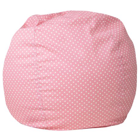 Small Light Pink Dot Kids Bean Bag Chair | Walmart Canada