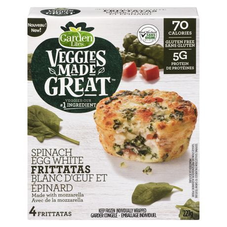 Veggies Made Great Frittata Spinach Egg White | Walmart Canada