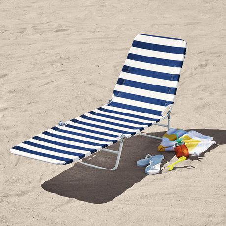 Mainstays Folding Beach Lounger Walmart Canada   6000205811559 