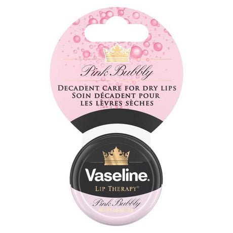 pink bubbly vaseline lip therapy