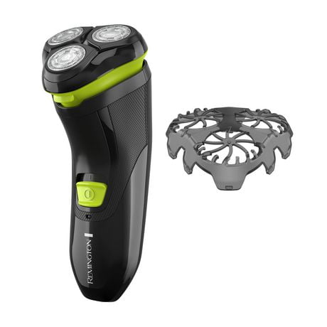 REMINGTON® UltraStyle Rechargeable Rotary Shaver, PR1320ADN, 40 Minutes of Cordless Runtime