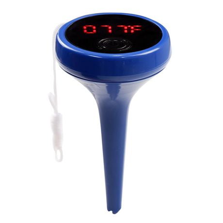 Mainstays Floating Digital Thermometer, Digital Thermometer with LCD Display