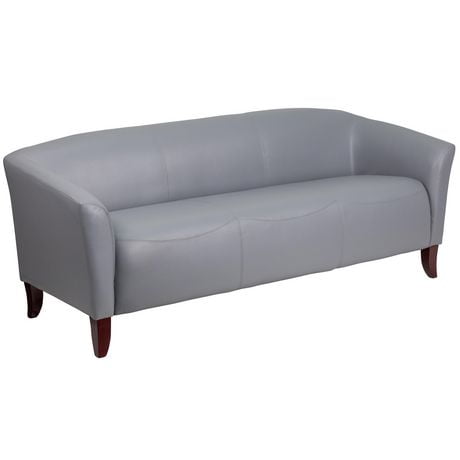 Sofa en cuir blanc de la série HERCULES Imperial