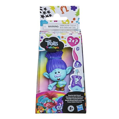 DreamWorks TrollsTopia Surprise Hair Branch Collectible Doll, Trolls ...