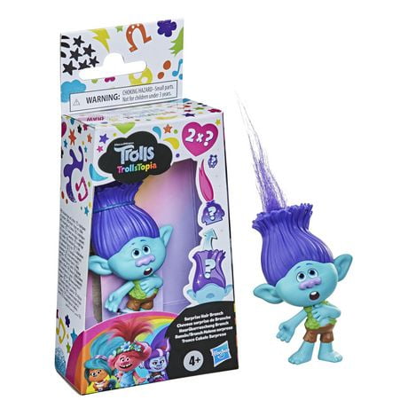 DreamWorks TrollsTopia Surprise Hair Branch Collectible Doll, Trolls ...