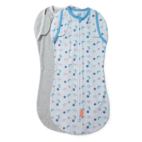 Summer Infant SwaddleMe Arms Free Convertible POD 2 pk - STAGE 2 - Magic Marker