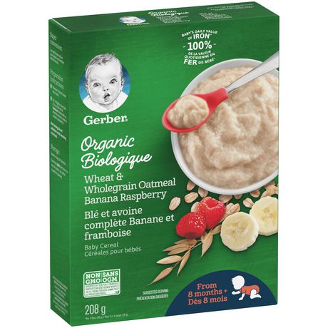 gerber organic oatmeal