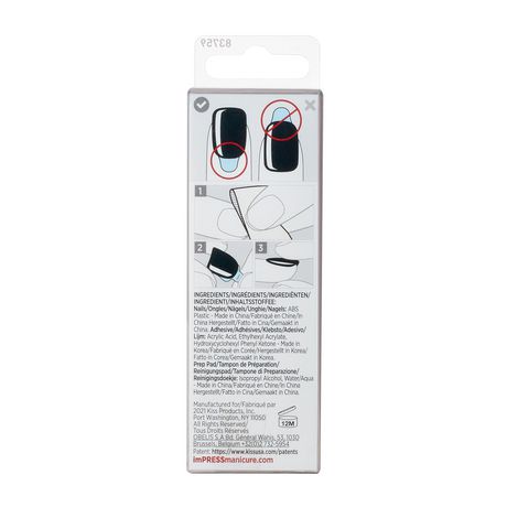 Impress kiss KISS imPRESS Color - All Black | Walmart Canada