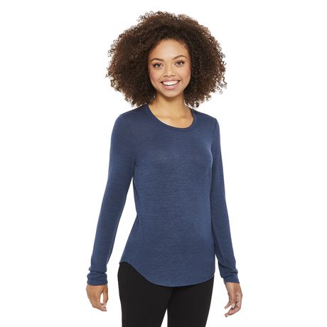 George Women's Scoop Neck Hacci Top | Walmart Canada