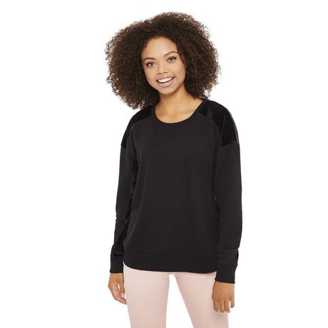 George Women's Velvet Blocked Popover | Walmart Canada