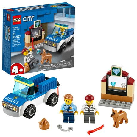 LEGO City Police Dog Unit 60241 Toy Building Kit (67 Pieces) | Walmart ...