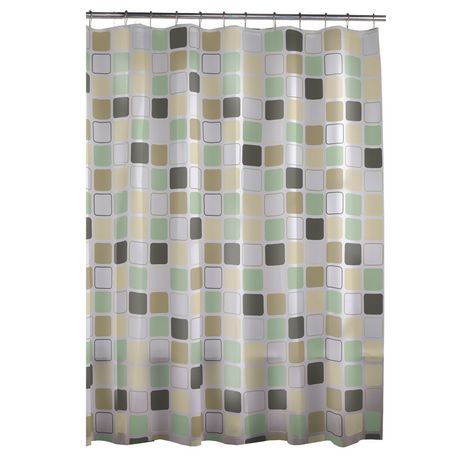 Carre PEVA shower curtain | Walmart Canada