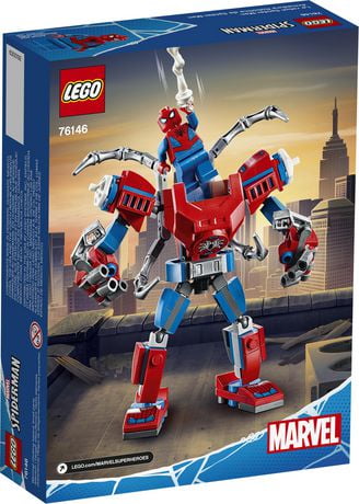 lego robot spiderman