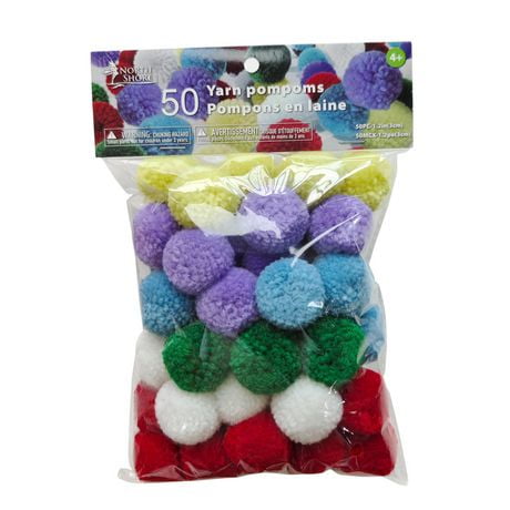 YARN POMPOMS, POMPOMS