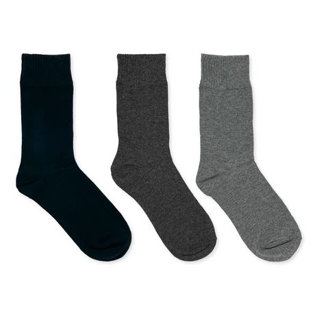 Secret® 3pk Cotton Crew Socks, Sizes 6-10 - Walmart.ca