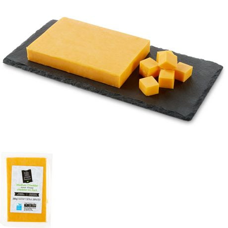 Your Fresh Market Medium Cheddar Cheese, 250 g