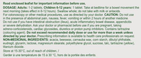 Dulcolax cost canada