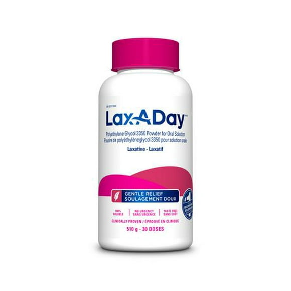 Lax-A-Day 510g Laxative Powder, 510g - 30 Doses