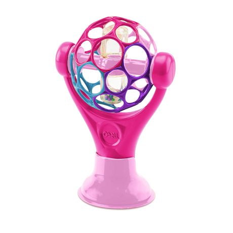 Oball Grip & Play™ Suction Toy - Pink