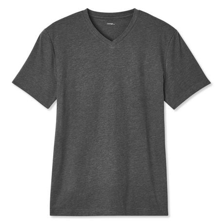 T-shirt extensible George pour hommes à encolure en V Tailles P à TTG