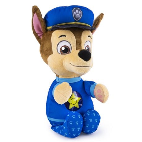 PAW Patrol Chase Snuggle up Pup Plush Toy | Walmart Canada