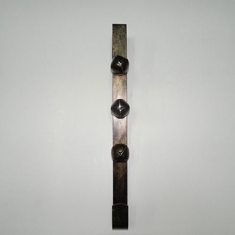 Crochet à guirlande de couleur bronze Holiday Time Packaging avec décor de cloches