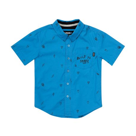 George Boys' Tony Hawk Short-Sleeve Print Shirt | Walmart Canada