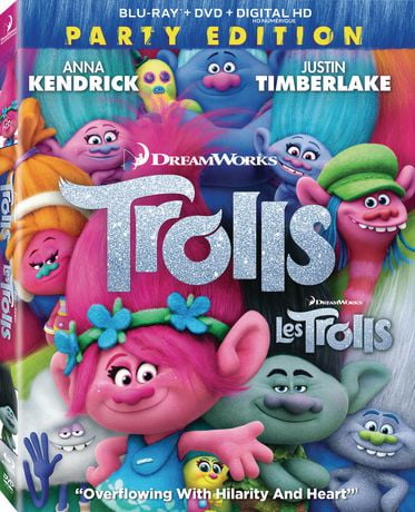 Twentieth Century Fox Trolls (Blu-Ray + Dvd + Digital Hd)(Bilingual)