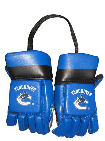 Sidelines Sports 4.5 Decorative Vancouver Canucks Mini Hockey Gloves MHGVC 