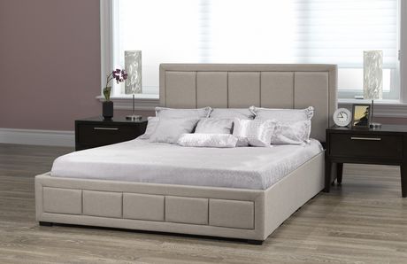 Westley King Platform Bed With Lift, Hydraulic Lift Storage Bed King Canada