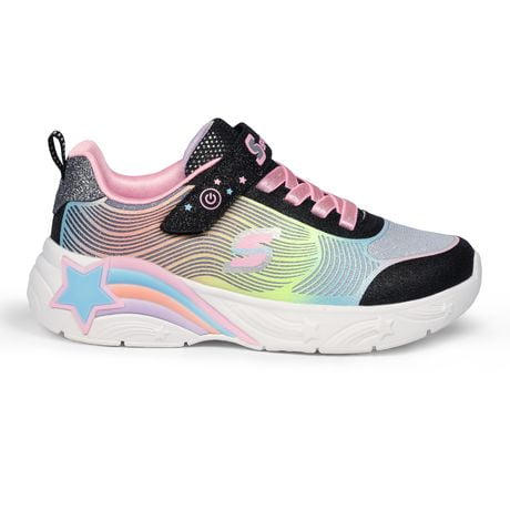 S Sport Designed by Skechers Girls' Lydia Slip-On Light-Up Sneaker, Sizes: 13-4