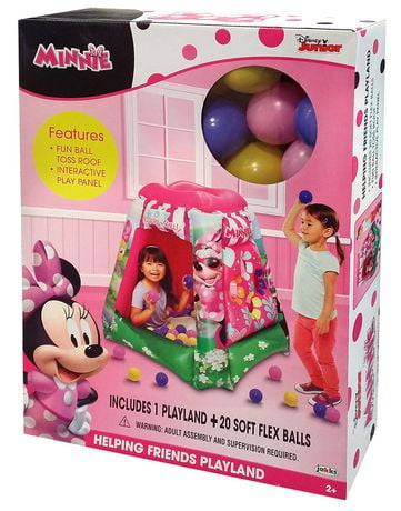 minnie mouse playland with balls