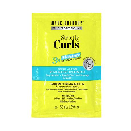 Marc Anthony Cosmetics Inc Marc Anthony Strictly Curls 3X Moisture Restorative Treatment