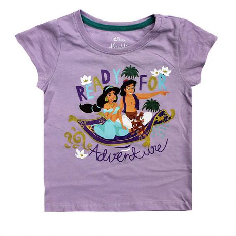 Disney's Aladdin 'Ready for Adventure' Tee for Toddler Girls - Walmart.ca