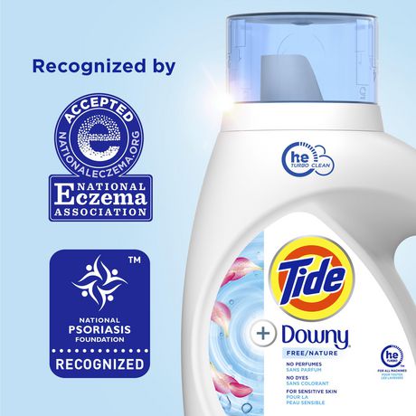 Tide +Downy Free, Liquid Laundry Detergent, Recognized by National ...