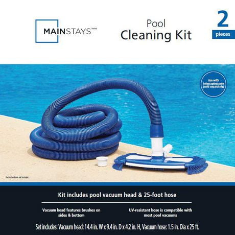 Mainstays 2-Piece Cleaning Kit, 2 Piece Kit - Vacuum Hose and Head