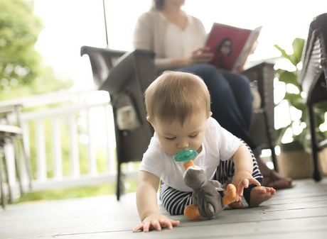 wubbanub penguin pacifier