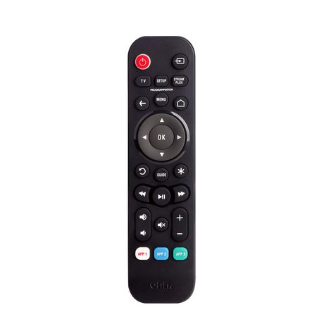 onn. Battery Powered TV and Streaming 3-Device Remote, Quick Search ...