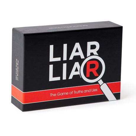 Dyce Games - Liar Liar - English Version - Party & Trivia Games - For Ages 10+ - 30 - 45 Minutes of Game Time - Fun Game For Game Night With Friends - 3+ Players