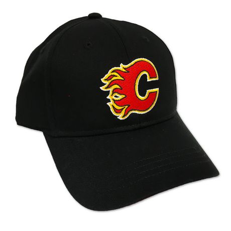 cap with flames