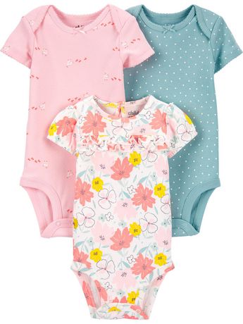 Child of Mine made by Carter's Newborn Girls' 3-piece Set -Floral ...