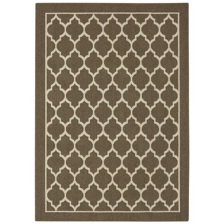 hometrends Algoma Area Rug, 5 ft. x 7 ft., durable 