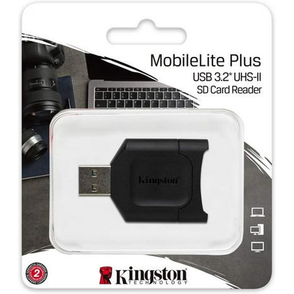 Kingston MobileLite Plus Lecteur de cartes USB 3.2 SDHC/SDXC UHS-II